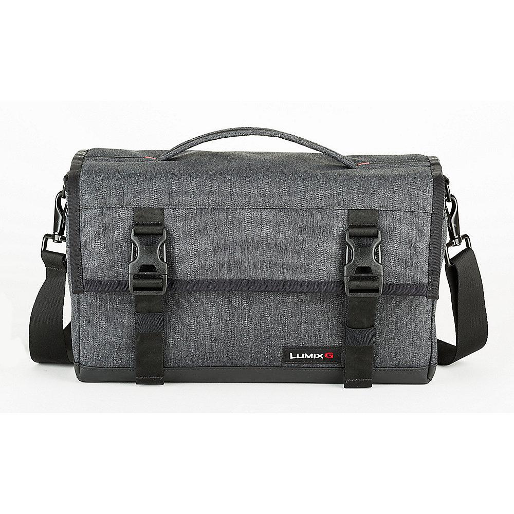 Panasonic DMW-PM10 Softtasche mit Regenschutz, Seiten-/Außentasche, Griff