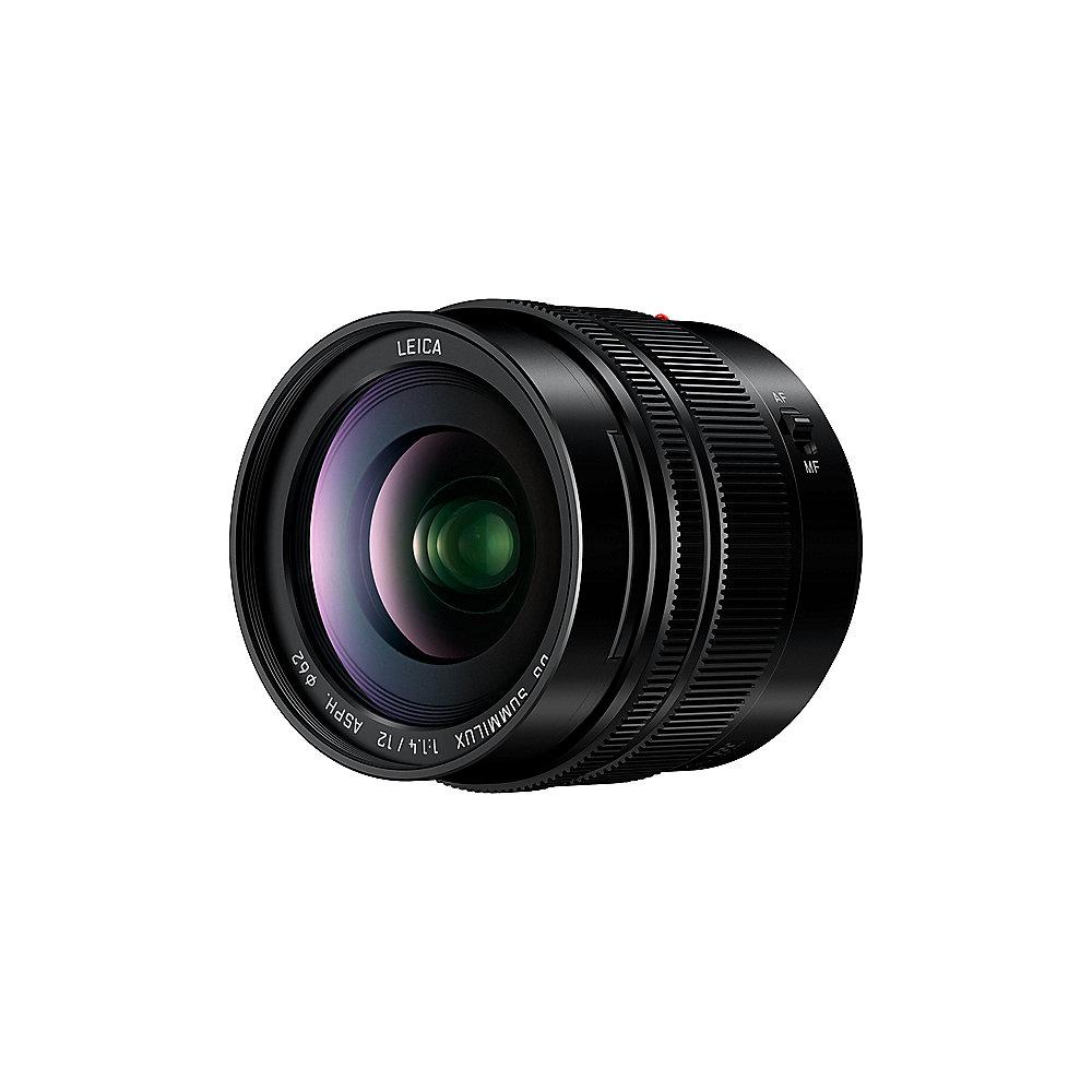 Panasonic Leica DG Summilux 12mm f/1.4 Weitwinkel Objektiv (H-X012)