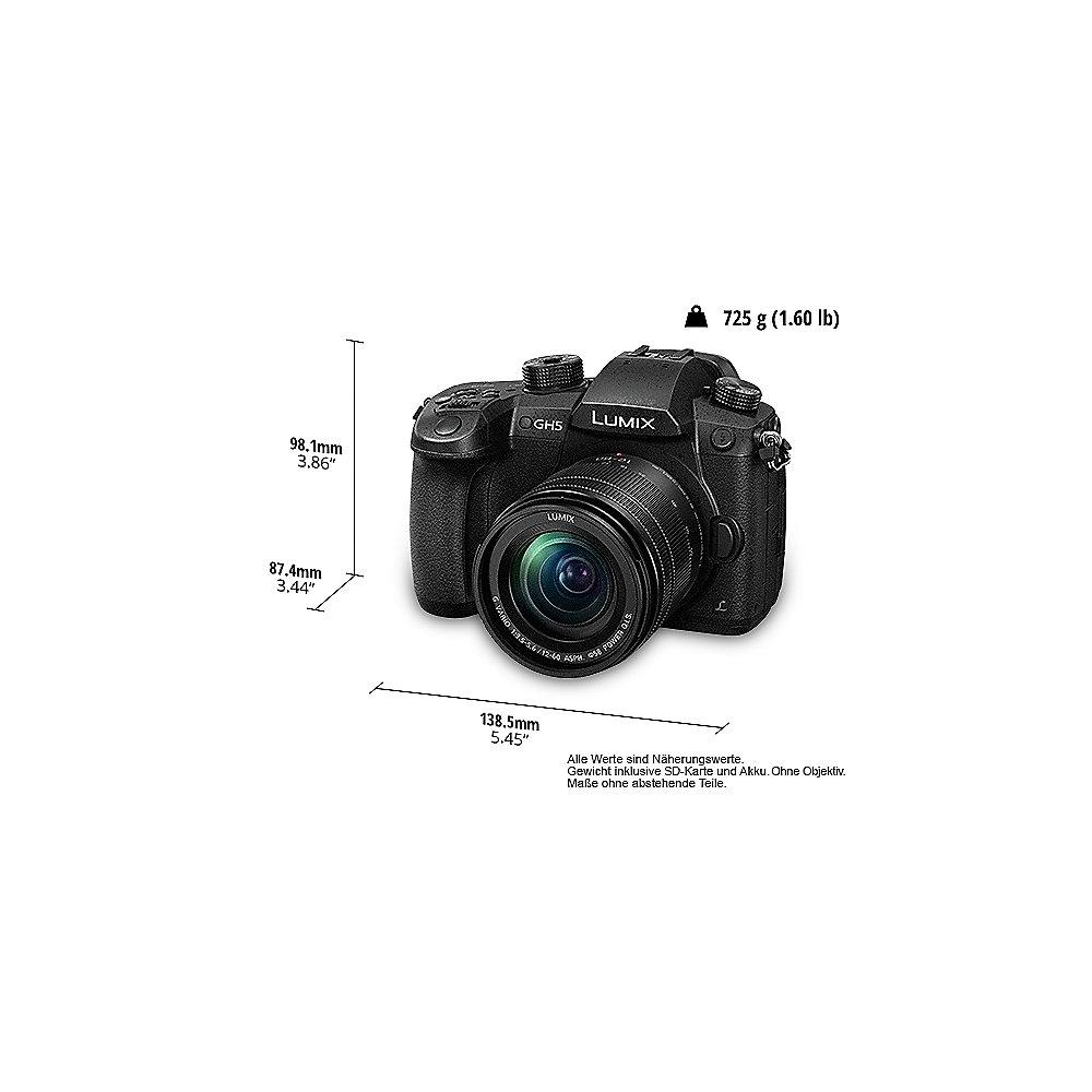 Panasonic Lumix DC-GH5 Kit 12-60mm Systemkamera