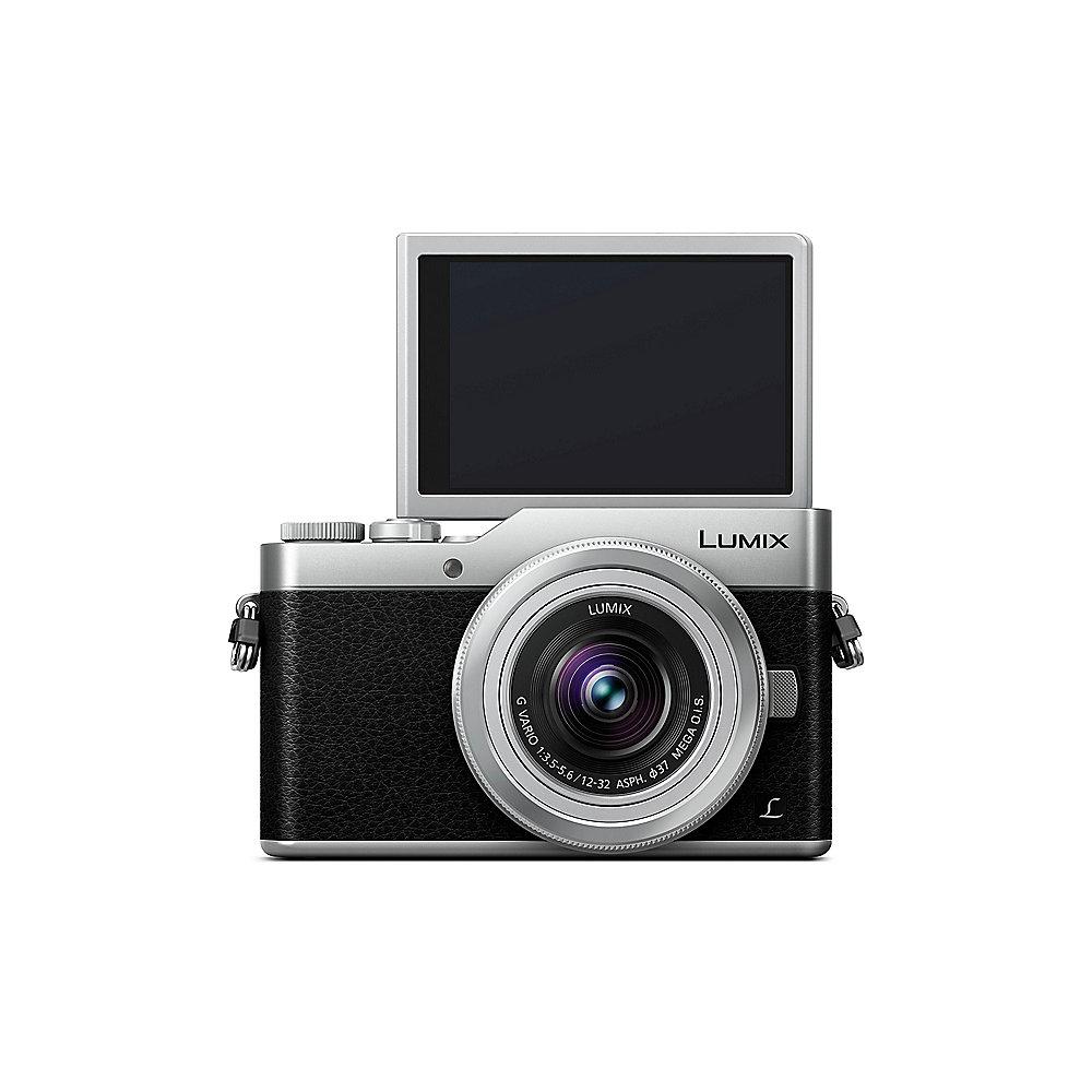 Panasonic Lumix DC-GX800 Kit 12-32mm Systemkamera schwarz