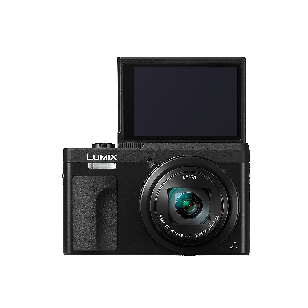 Panasonic Lumix DC-TZ91 Reisezoom-Kamera schwarz