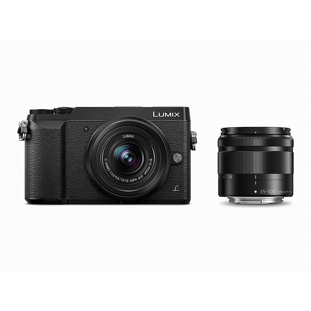 Panasonic Lumix DMC-GX80 Kit 12-32mm   35-100mm Systemkamera