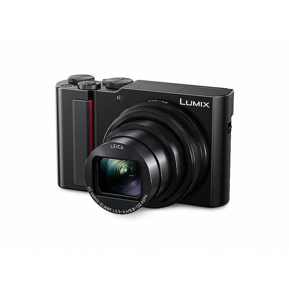 Panasonic Lumix DMC-TZ202 Reisezoom-Kamera schwarz WiFi BLE