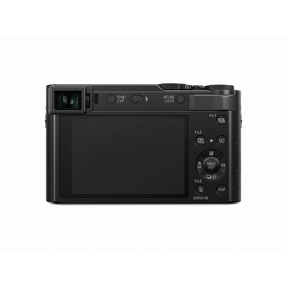 Panasonic Lumix DMC-TZ202 Reisezoom-Kamera schwarz WiFi BLE