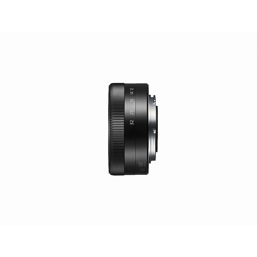 Panasonic Lumix G Vario 12-32mm f/3.5-5.6 OIS Objektiv schwarz (H-FS12032-K)
