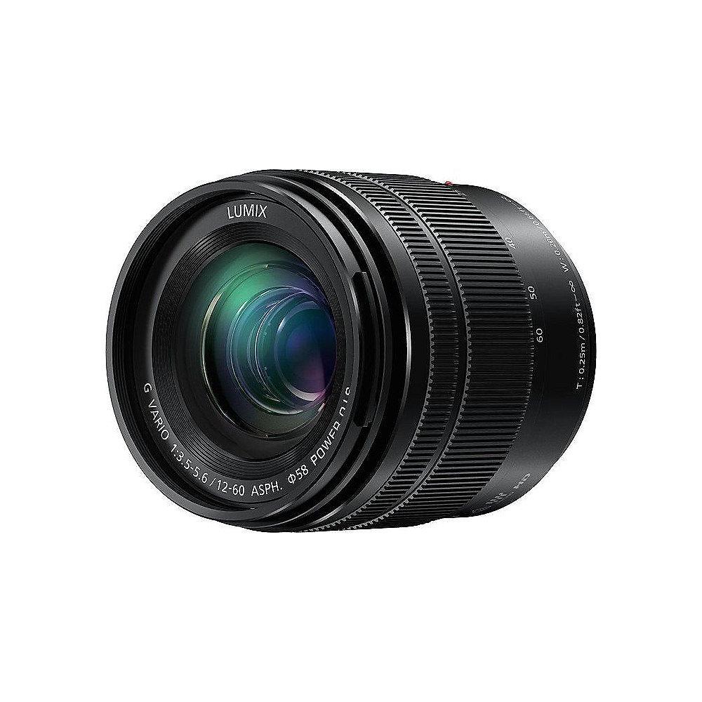 Panasonic Lumix G Vario 12-60mm f/3.5-5.6 Asph./Power OIS Objektiv (H-FS12060E)