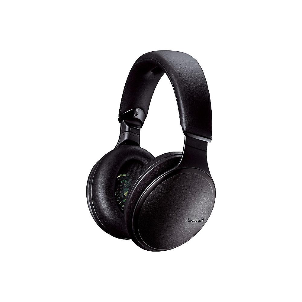 Panasonic RP-HD605NE Over-Ear High-Resolution Noise-Cancelling-Kopfhörer Schwarz