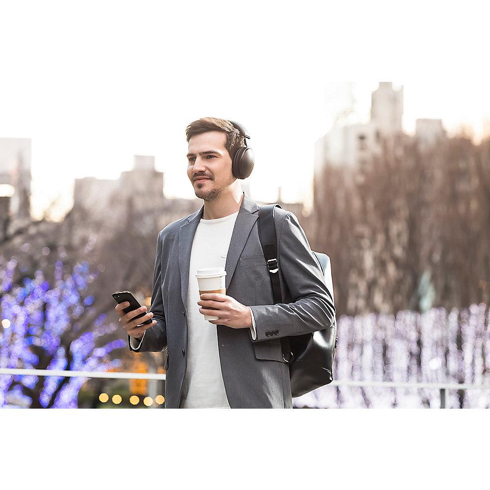 Panasonic RP-HD605NE Over-Ear High-Resolution Noise-Cancelling-Kopfhörer Schwarz