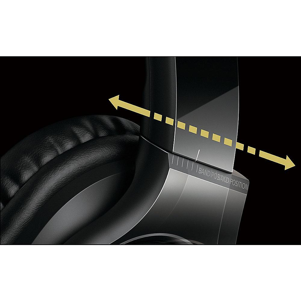 Panasonic RP-HD6ME-K Over-Ear High-Resolution Kopfhörer Schwarz