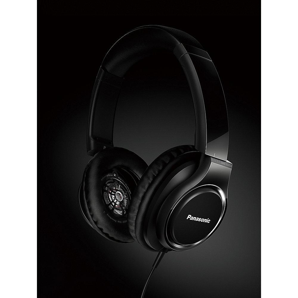 Panasonic RP-HD6ME-K Over-Ear High-Resolution Kopfhörer Schwarz