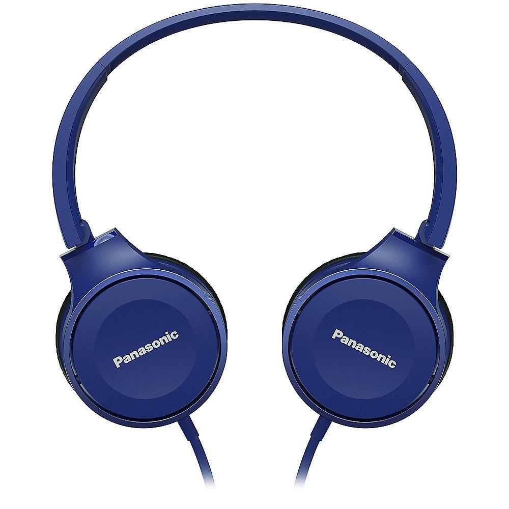 Panasonic RP-HF100M On-Ear Kopfhörer blau