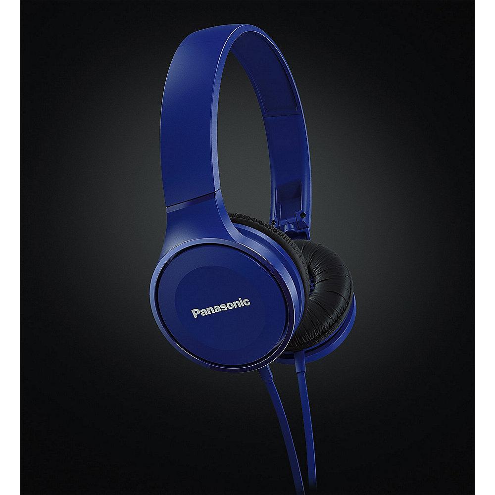 Panasonic RP-HF100M On-Ear Kopfhörer blau