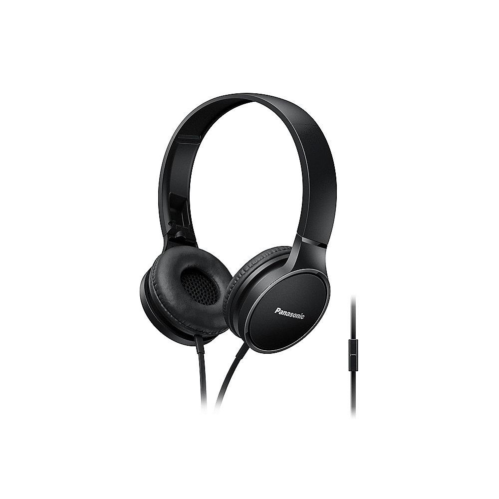 Panasonic RP-HF300ME-K On-Ear Kopfhörer schwarz