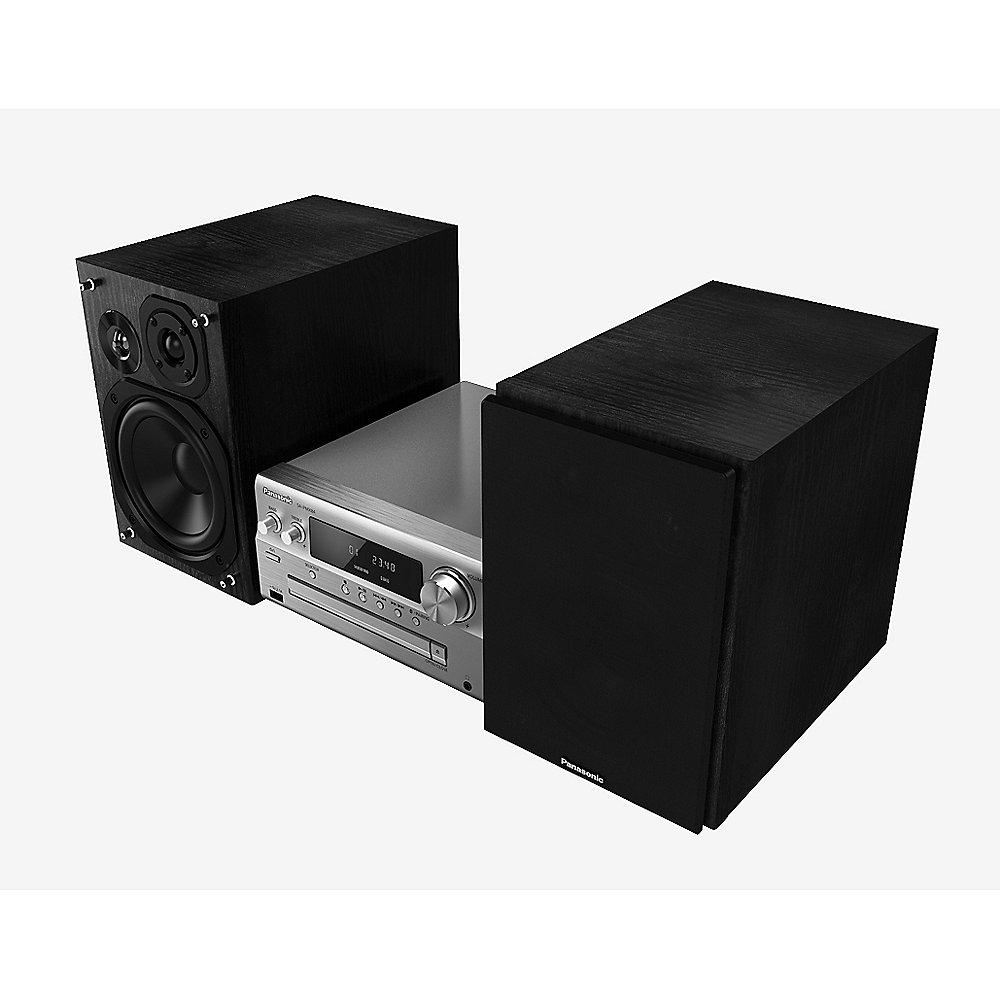 Panasonic SC-PMX84EG-S CD-Mikrosystem mit Bluetooth und Digitalradio silber