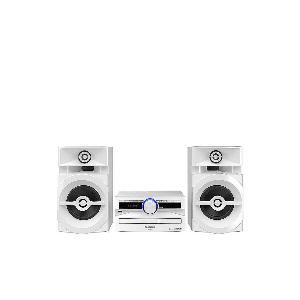 Panasonic SC-UX104 CD-Mini HiFi System DAB  Bluetooth weiß, Panasonic, SC-UX104, CD-Mini, HiFi, System, DAB, Bluetooth, weiß