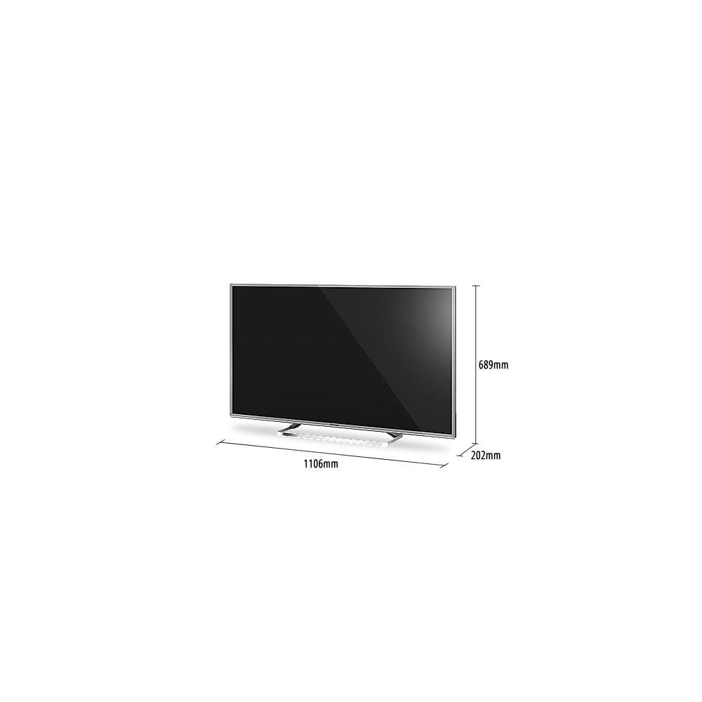 Panasonic TX-49FSW504S 123cm 49" Smart Fernseher silber