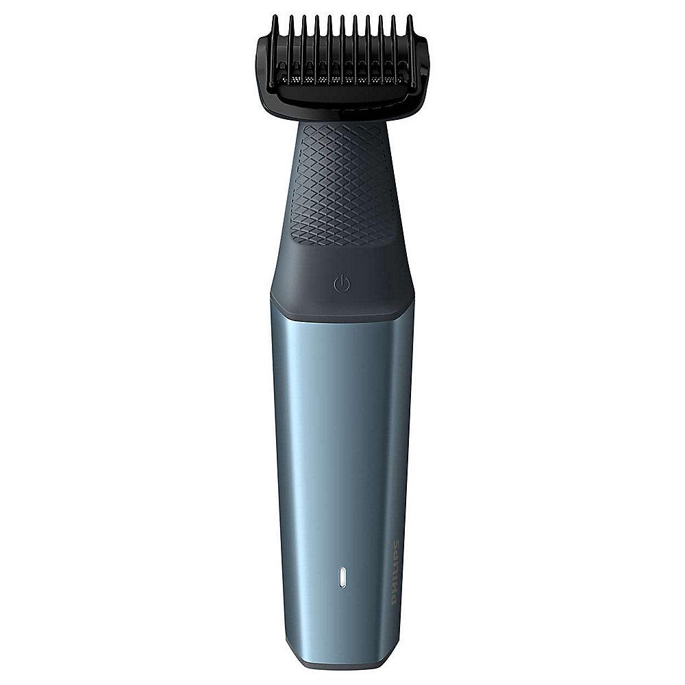 Philips BG3015/15 Wasserfester Bodygroomer mit 3 Kammaufsätzen