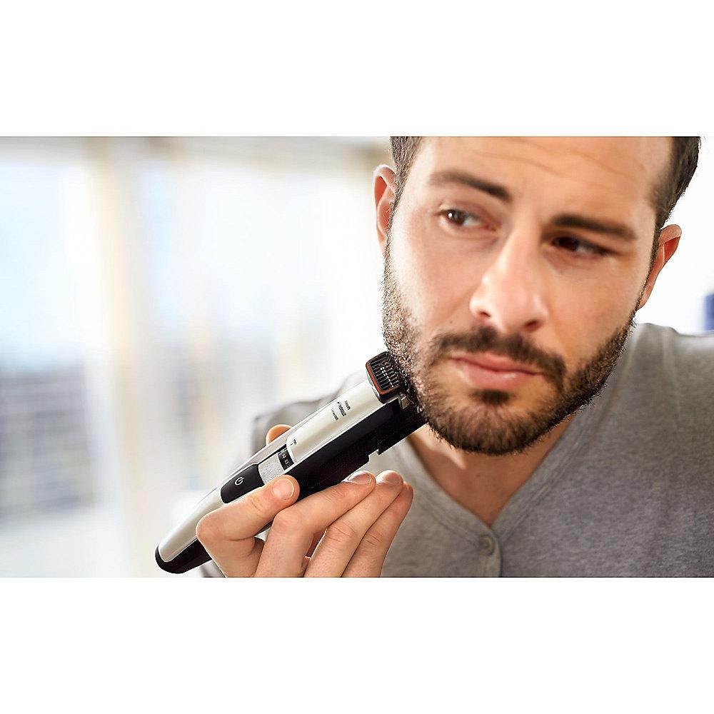 Philips BT5205/16 Series 5000 Beardtrimmer Bartstoppeltrimmer schwarz/silber