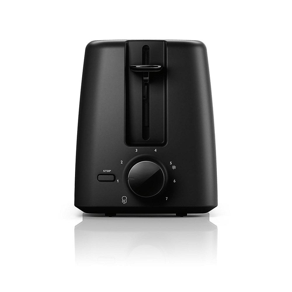 Philips Daily Collection HD4825/90 Toaster Schwarz Edelstahl