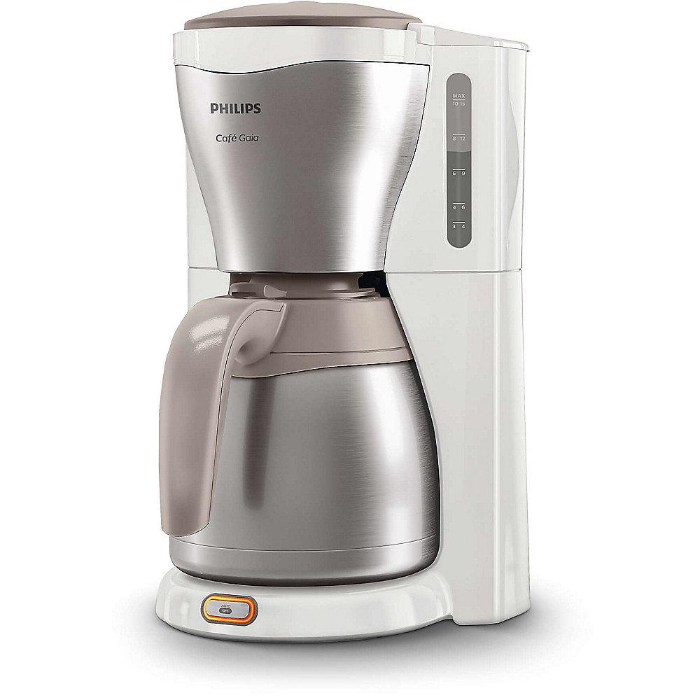 Philips Gaia Collection HD7546/00 Kaffeemaschine Thermokanne, Edelstahl weiß, Philips, Gaia, Collection, HD7546/00, Kaffeemaschine, Thermokanne, Edelstahl, weiß