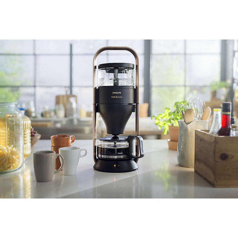 Philips HD5408/70 Café Gourmet Kaffeemaschine schwarz/Kupfer, Philips, HD5408/70, Café, Gourmet, Kaffeemaschine, schwarz/Kupfer