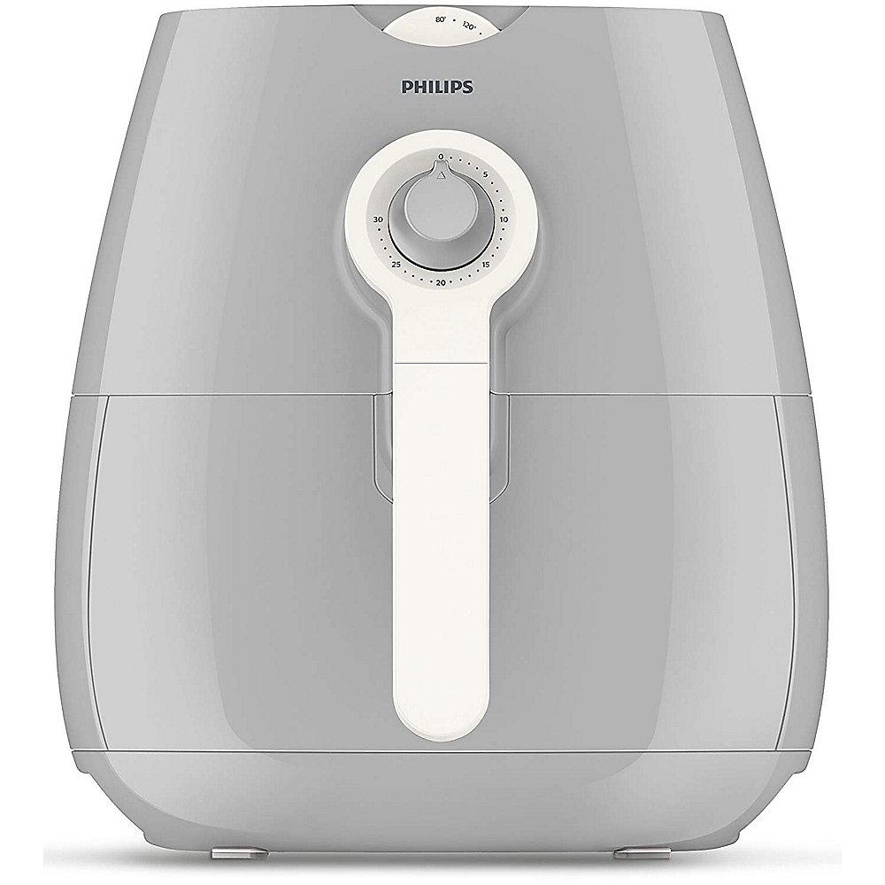 Philips HD9219/10 Airfryer Bundle mit Grillrost, 800g Kapazität, Rapid Air, grau