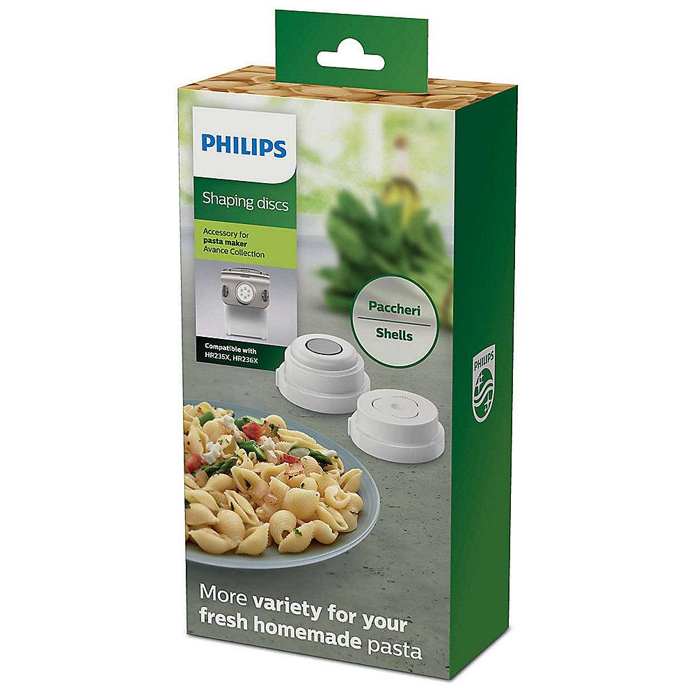 Philips HR2490/10 Pastamaker Zubehör für alle Avance Modelle - 2 Formscheiben