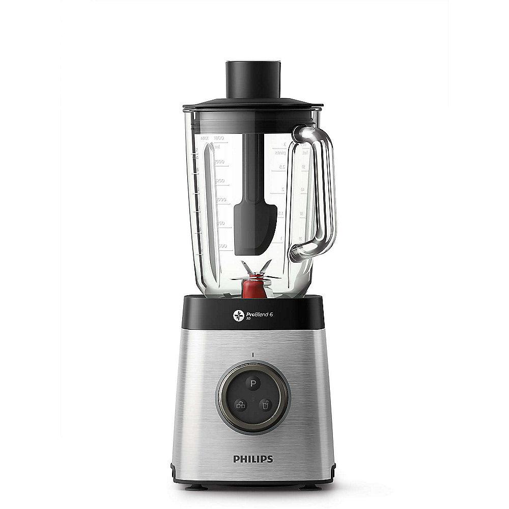 Philips HR3652/00 Avance Collection Standmixer 1400W 2l-Glas silber
