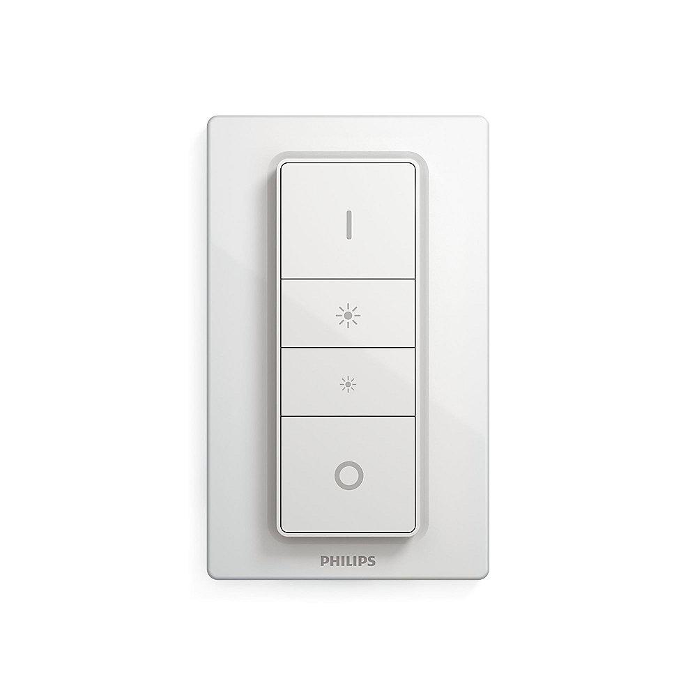 Philips Hue LED Deckenleuchte Struana weiß inkl. Dimmschalter