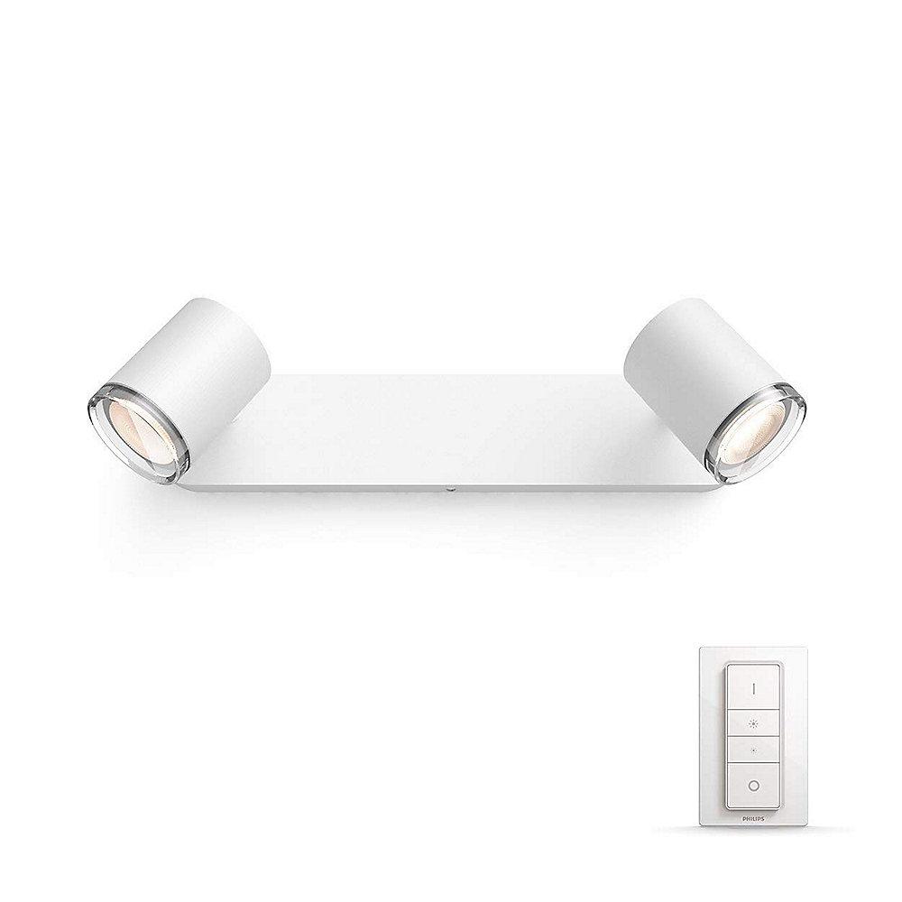 Philips Hue White Ambiance Adore 2er Spot inkl. Dimmschalter