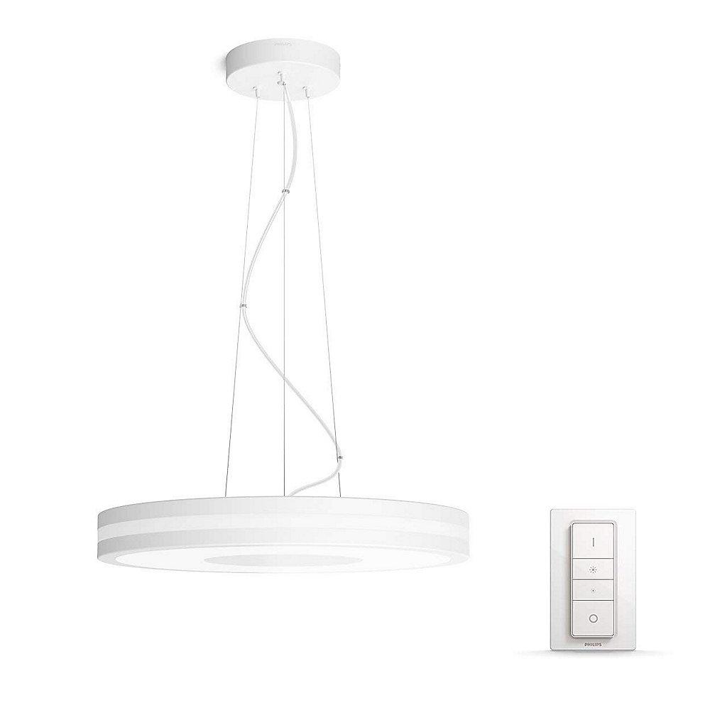 Philips Hue White Ambiance Being Pendelleuchte Weiß inkl. Dimmschalter
