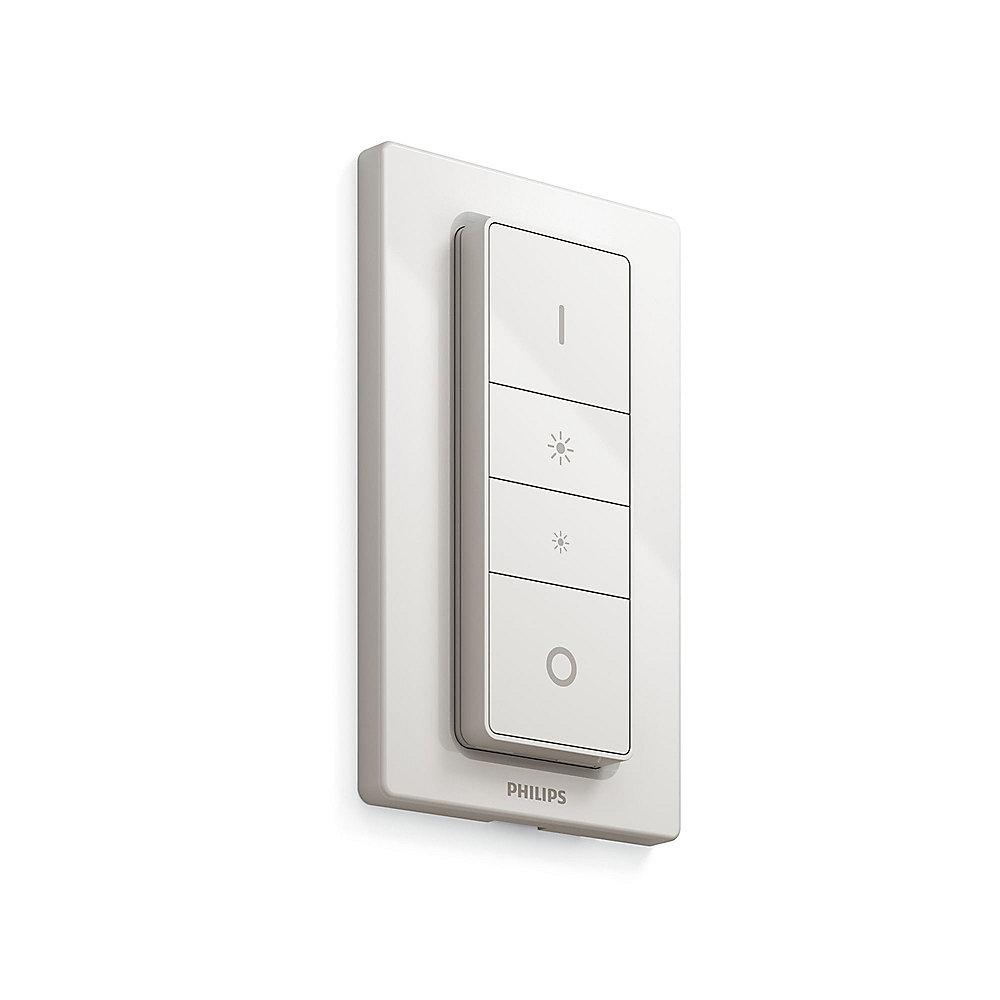 Philips Hue White Ambiance Cher LED Deckenleuchte schwarz inkl. Dimmschalter