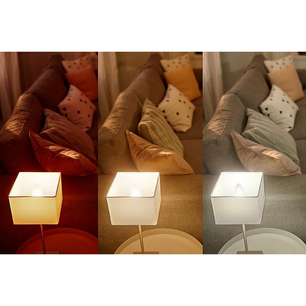 Philips Hue White Ambiance E14 LED Kerze Doppelpack (warmweiß - kaltweiß)