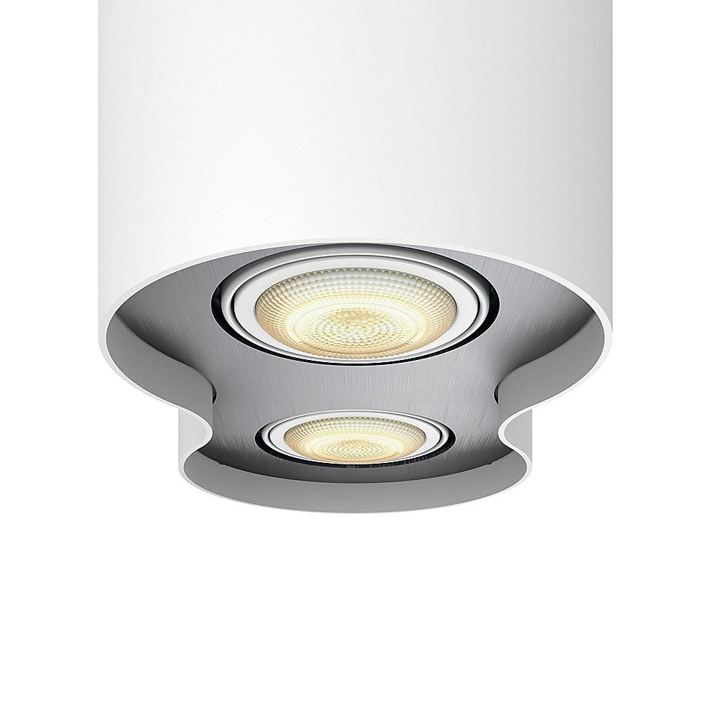 Philips Hue White Ambiance Pillar Deckenspot 2er weiß inkl. Dimmschalter