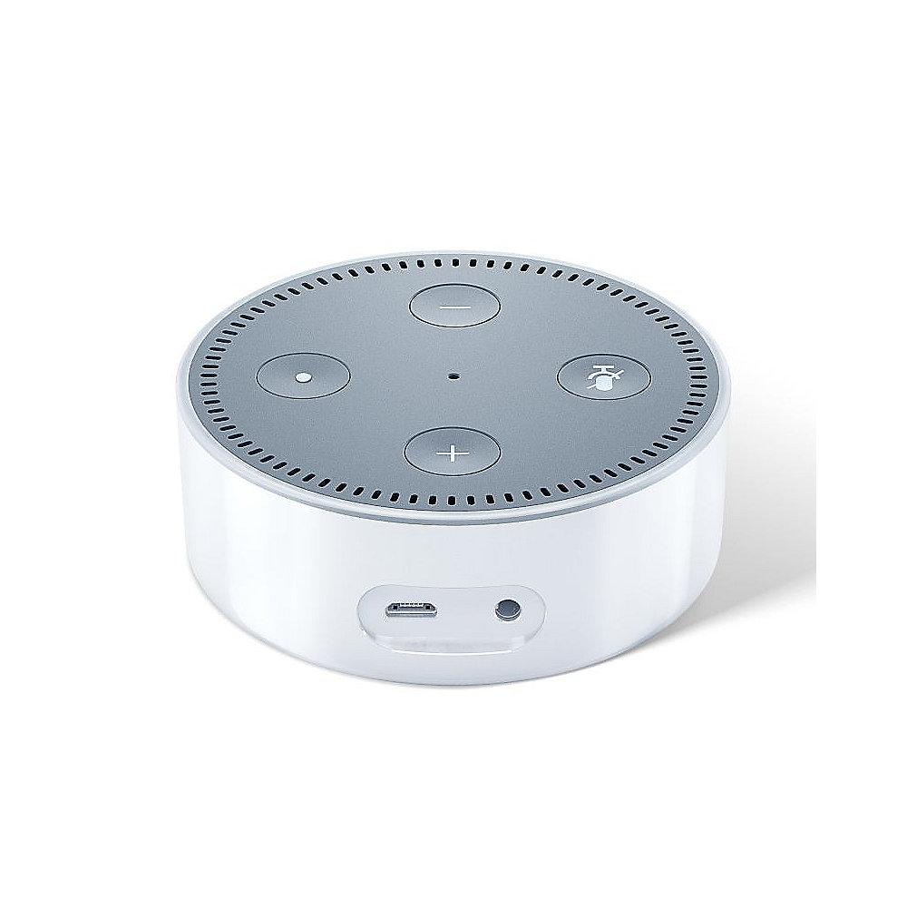 Philips Hue White and Color Ambiance E27 Starter Set   Amazon Echo Dot weiß