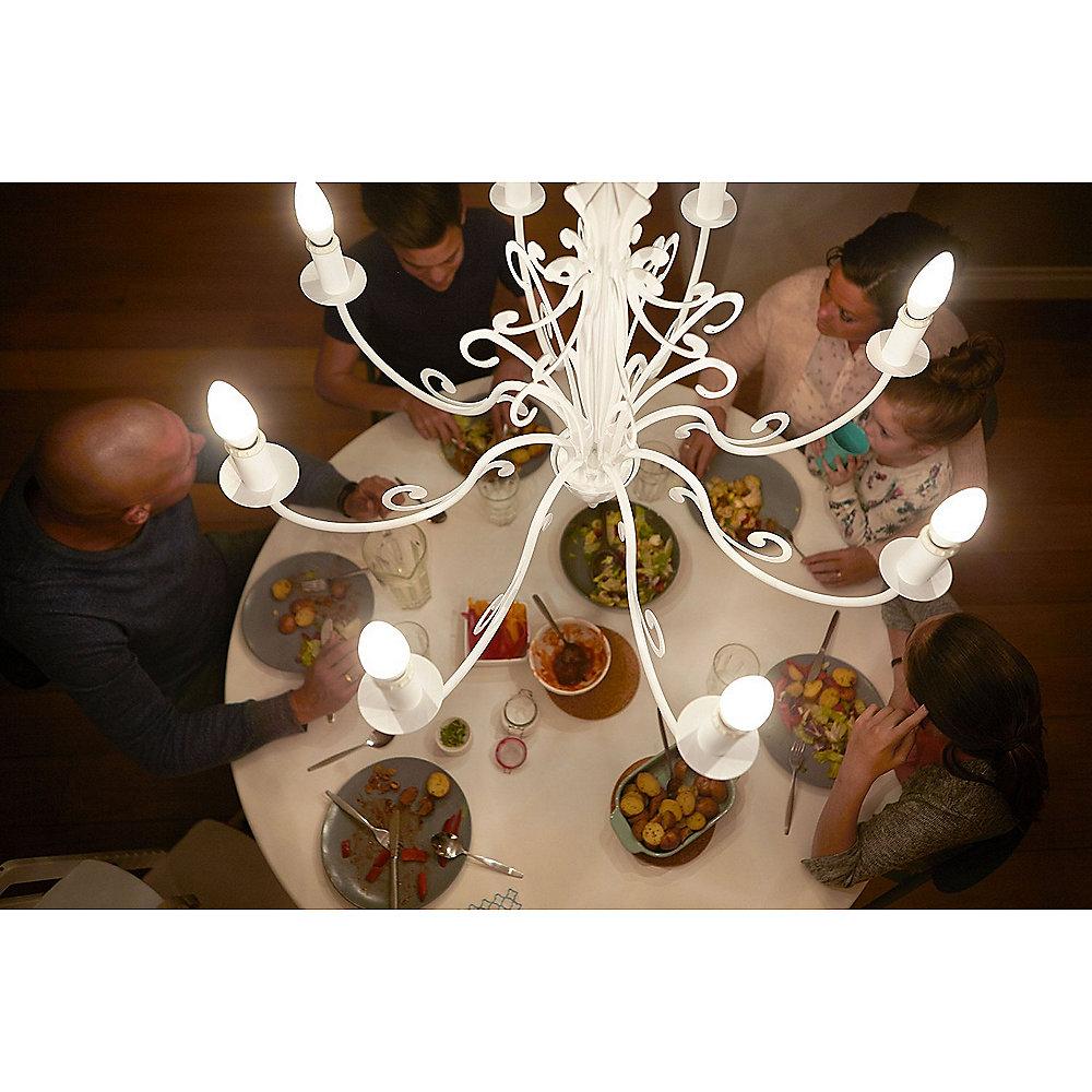 Philips LED 3in1 SceneSwitch Kerze B38 5,5W, 4W, 2W (40W) E14 klar warmweiß