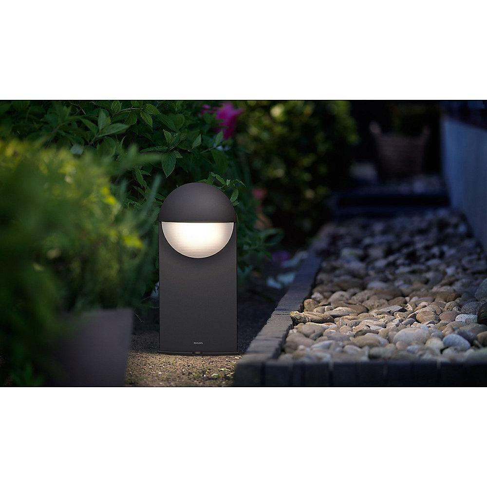 Philips myGarden Capricorn LED-Sockel-/Wegeleuchte anthrazit 40 cm