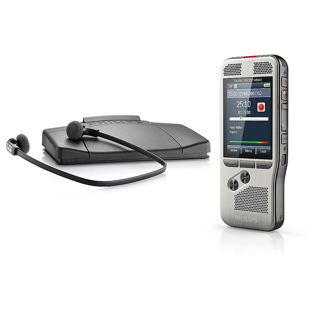 Philips Pocket Memo DPM6700 Set (bestehend aus DPM6000, LFH7177 & LFH0334)