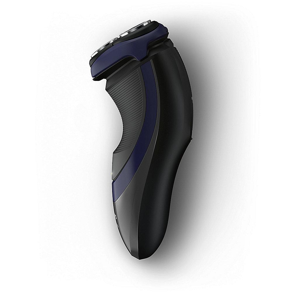 Philips S3120/06 Shaver Series 3000 Trockenrasierer schwarz/blau