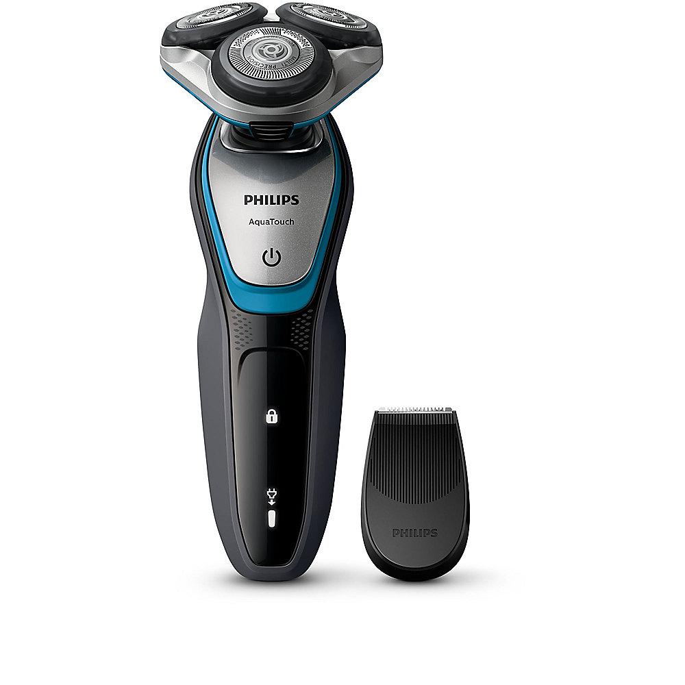 Philips S5400/06 AquaTouch Nass-/Trockenrasierer grau/blau, Philips, S5400/06, AquaTouch, Nass-/Trockenrasierer, grau/blau