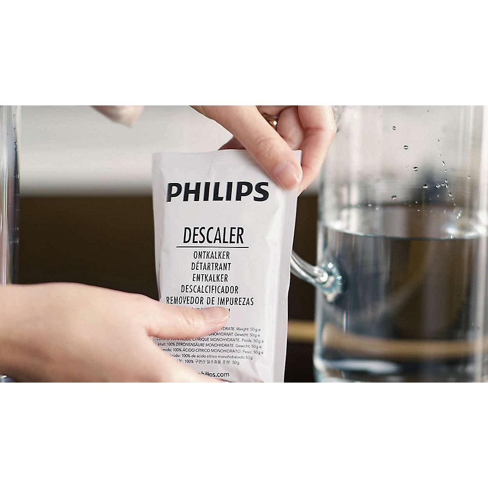 Philips Senseo CA6515/01 Pflegeset Viva Café 1-Tassen Padhalter   Entkalker