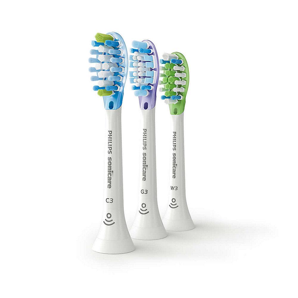 Philips Sonicare HX9073/07 Vielfaltspack Bürstenköpfe weiß (3Stk.)