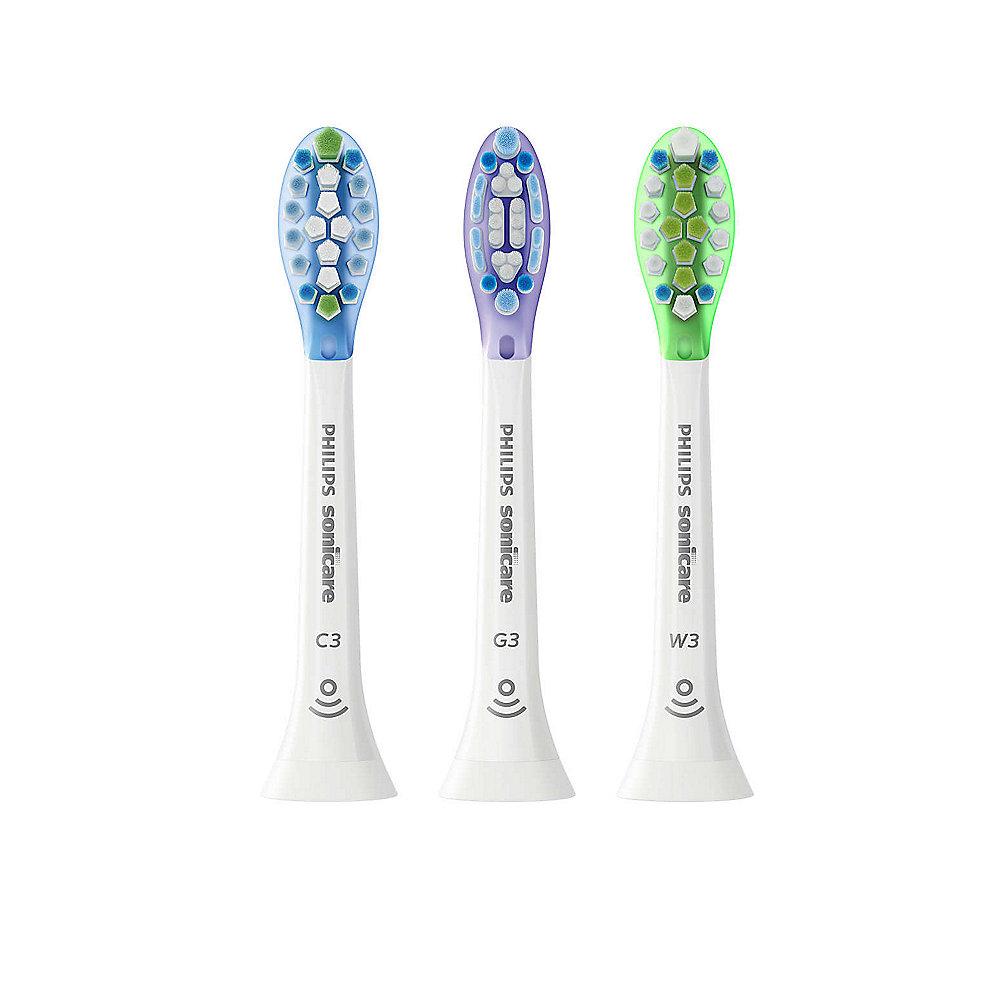 Philips Sonicare HX9073/07 Vielfaltspack Bürstenköpfe weiß (3Stk.)