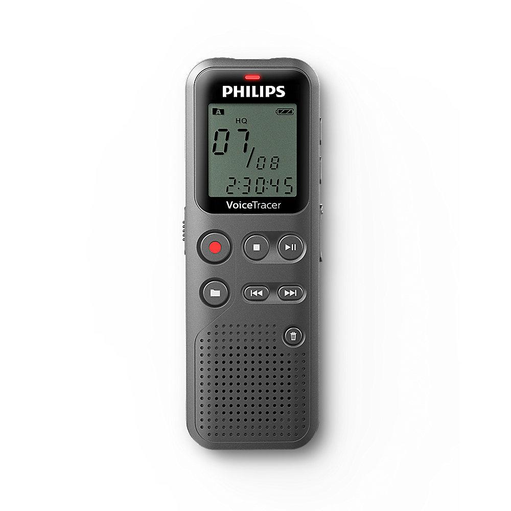 Philips Voice Tracer DVT1110PC Diktiergerät 4GB USB-Anschluß NaturallySpeaking