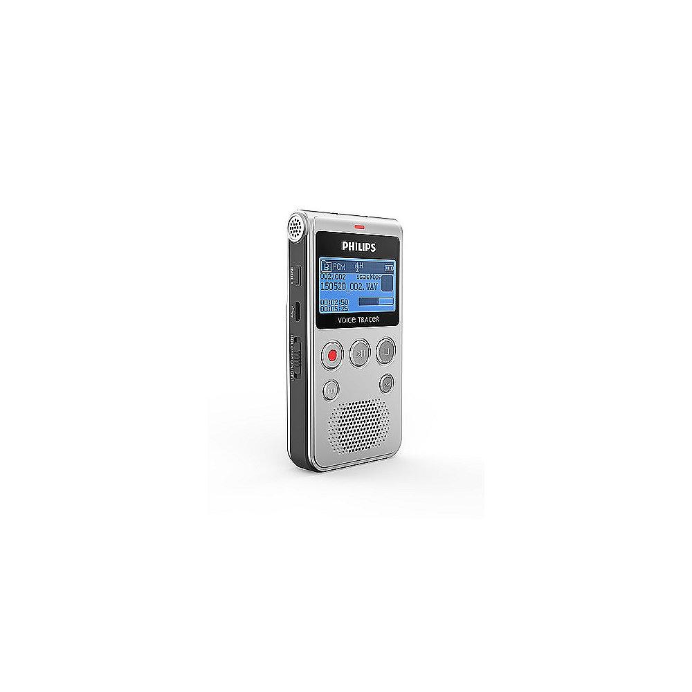 Philips Voice Tracer DVT1300 Digitales Stereo Diktiergerät Geräuschreduzierung
