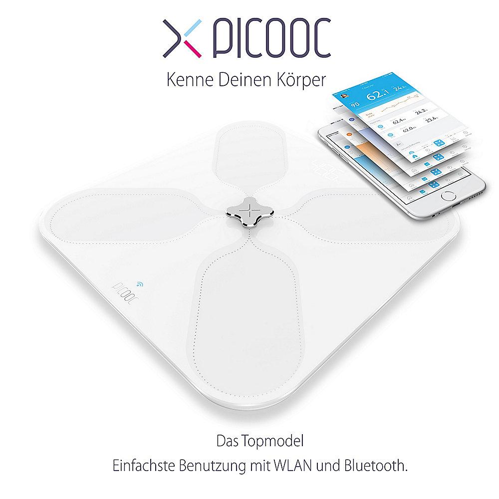 Picooc S3 Smarte Körperanalysewaage weiß, Picooc, S3, Smarte, Körperanalysewaage, weiß