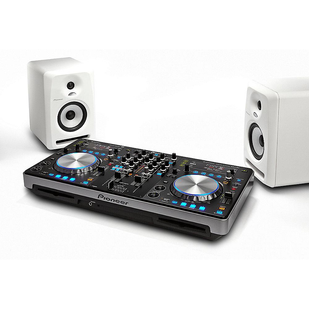 Pioneer DJ S-DJ50X-W 5-Zoll Aktiv-Monitorlautsprecher (weiß) (1 Stk.), Pioneer, DJ, S-DJ50X-W, 5-Zoll, Aktiv-Monitorlautsprecher, weiß, , 1, Stk.,