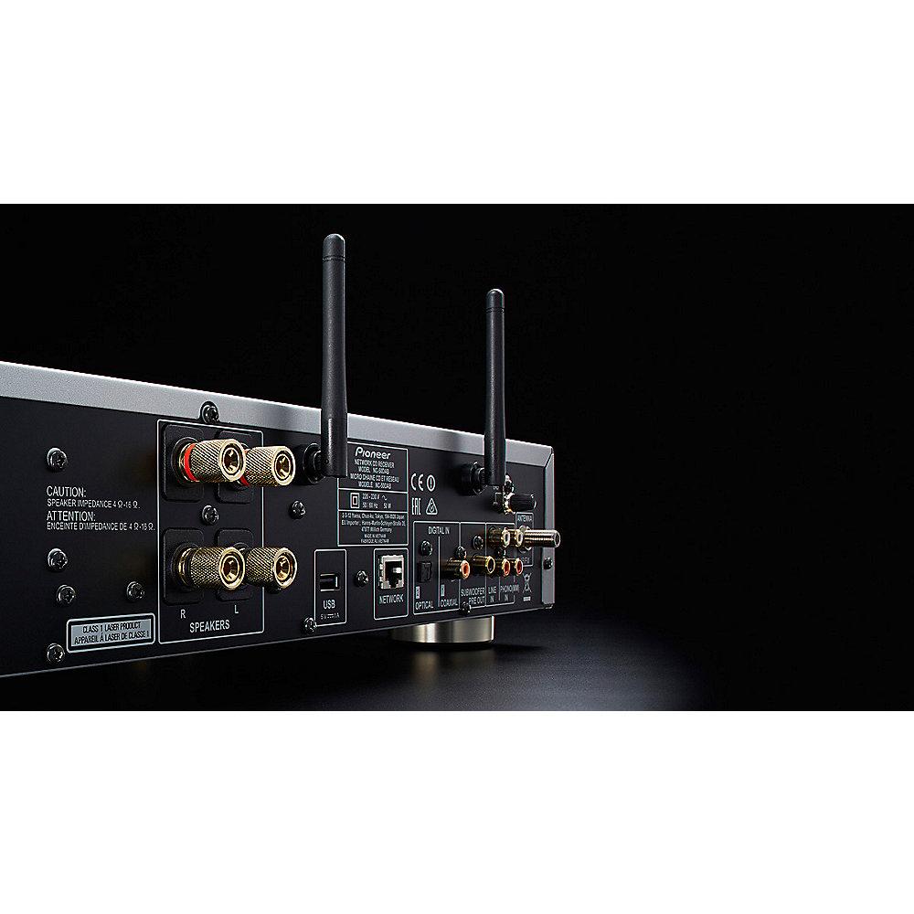Pioneer NC-50DAB Netzwerkspieler, CD, DAB , Verstärker, Multi-Room schwarz