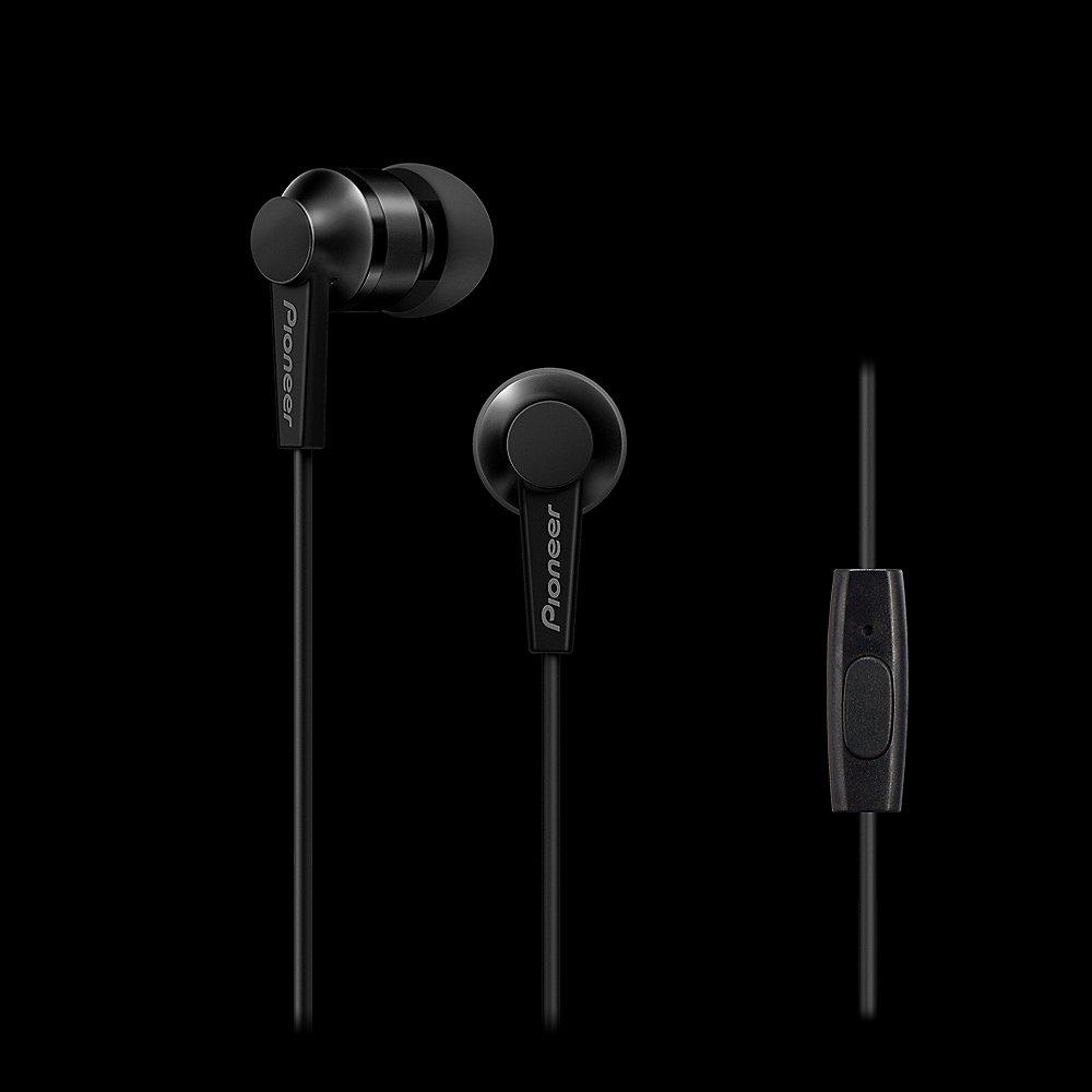 Pioneer SE-C3T-B In-Ear Kopfhörer Aluminium Designe ultra leicht schwarz