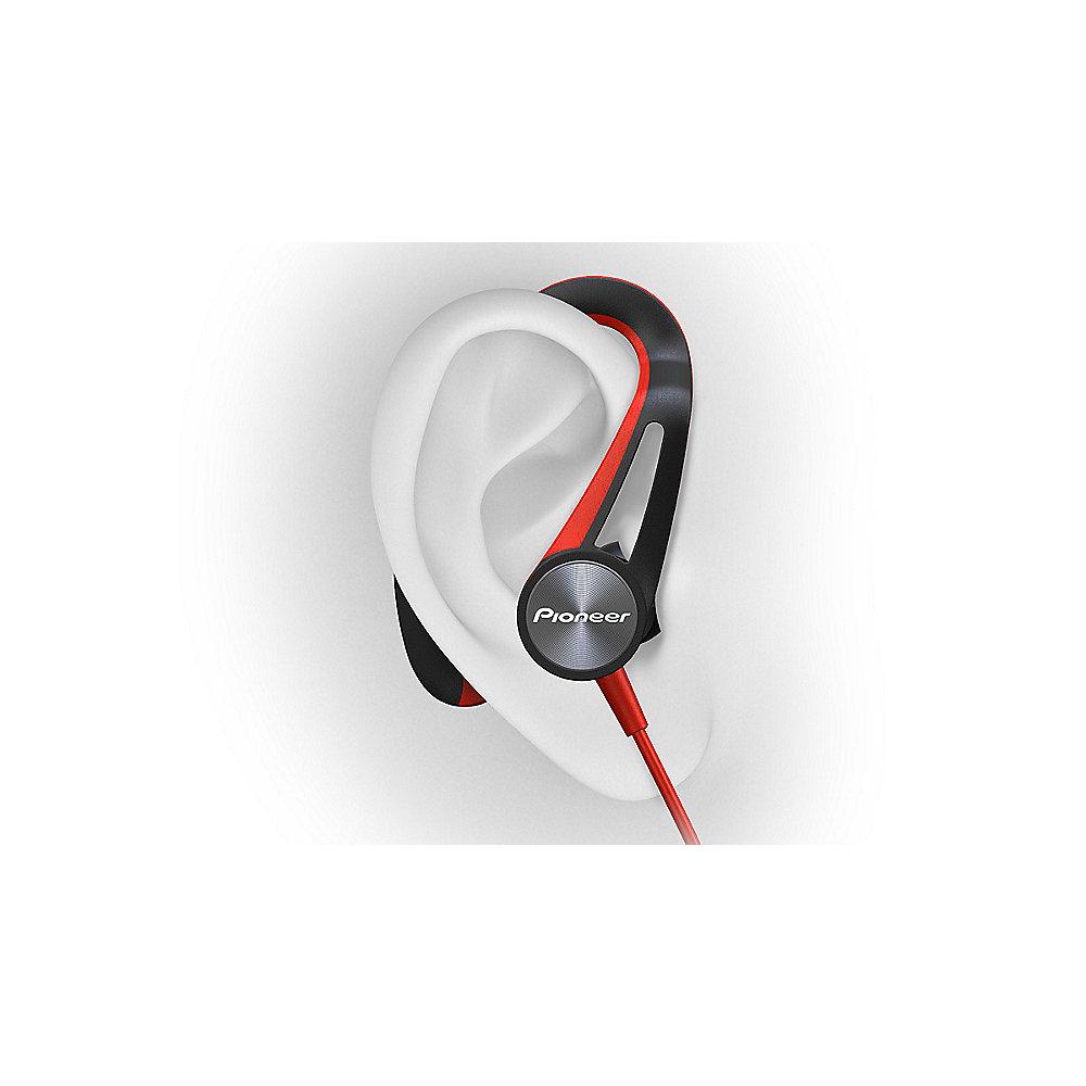 Pioneer SE-E5T-H In-Ear Kopfhörer Sport spritzwassergeschützt, grau